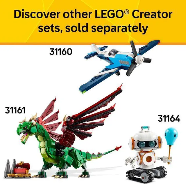 Alt view image 5 of 7 - Creator 3 in 1 Wild Animals Surprising Spider Toy - Building Toy with 3 Build Options, Spider, Scorpion, or Snake - Animal Figures for Kids, Boys & Girls, Ages 7+ - Gift Idea for Birthday - 31159