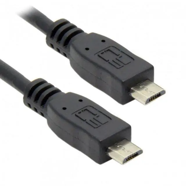 Alt view image 5 of 7 - Micro USB male to Micro USB Male data charger cable 100cm for S4 i9500 Note2 N7100 Mobile Phone Tablet
