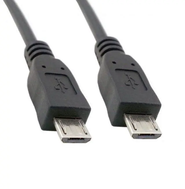 Alt view image 3 of 7 - Micro USB male to Micro USB Male data charger cable 100cm for S4 i9500 Note2 N7100 Mobile Phone Tablet