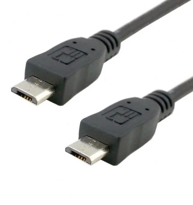 Alt view image 6 of 7 - Micro USB male to Micro USB Male data charger cable 100cm for S4 i9500 Note2 N7100 Mobile Phone Tablet