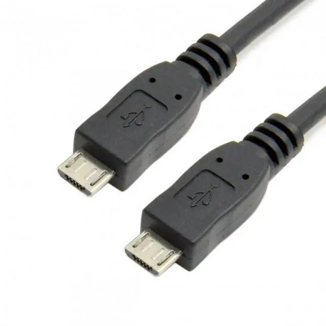 Alt view image 4 of 7 - Micro USB male to Micro USB Male data charger cable 100cm for S4 i9500 Note2 N7100 Mobile Phone Tablet
