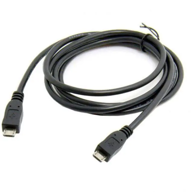 Main image of Micro USB male to Micro USB Male data charger cable 100cm for S4 i9500 Note2 N7100 Mobile Phone Tablet
