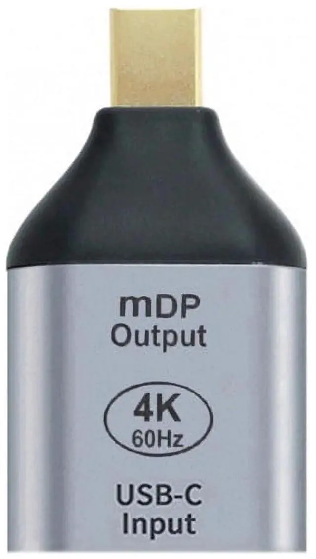 Alt view image 3 of 7 - Type C Female Source to Mini DisplayPort Cable Connector