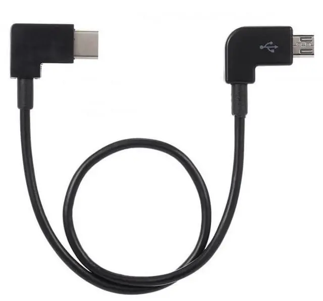 Alt view image 3 of 6 - Remote Controller Data Cable Type-C to Micro USB for DJI Mavic Pro Platinum Mavic Pro RC Accessories