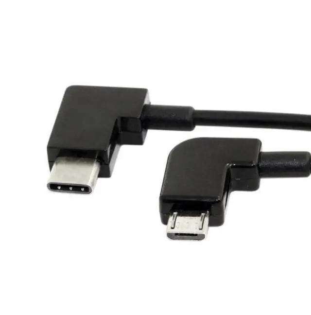 Alt view image 5 of 6 - Remote Controller Data Cable Type-C to Micro USB for DJI Mavic Pro Platinum Mavic Pro RC Accessories