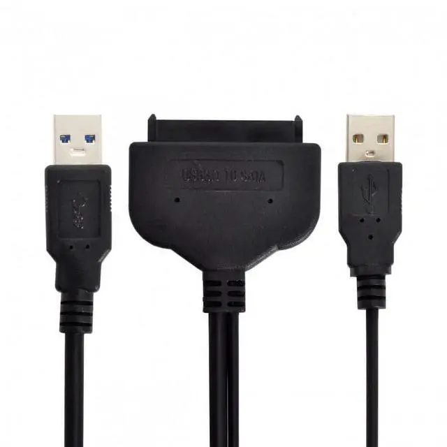 Alt view image 6 of 7 - USB 3.0 to SATA 22Pin 2.5" Hard disk driver Adapter With extral USB Power cable