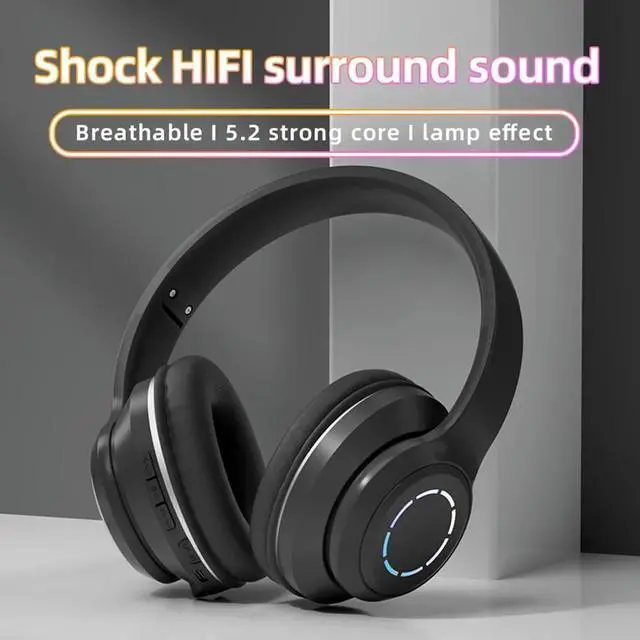 Alt view image 2 of 3 - Kids Wireless Bluetooth Headphone Fashion Cute Headset for Girls Boys Birthday Christmas Gift
