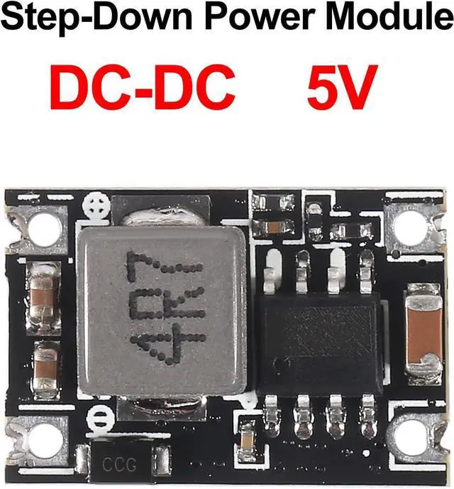 Alt view image 5 of 6 - 10PCS DC-DC Power Supply Module Adjustable Voltage Regulator Module 5V-30V to 3.3V 5V 9V 12V 3A for Car Motorcycle Battery Charging (5V)