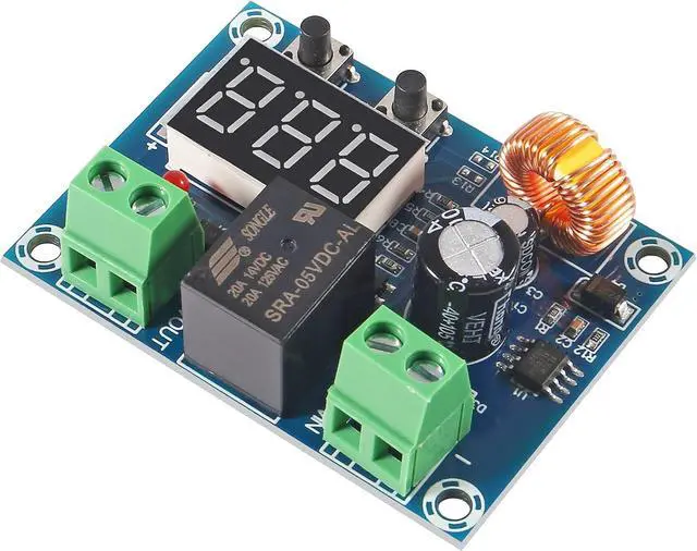 Alt view image 4 of 5 - 3PCS DC 12V-36V Voltage Protection Module Digital Low Voltage Protector Disconnect Switch Over Discharge Protection Module Output 6-60V XH-M609