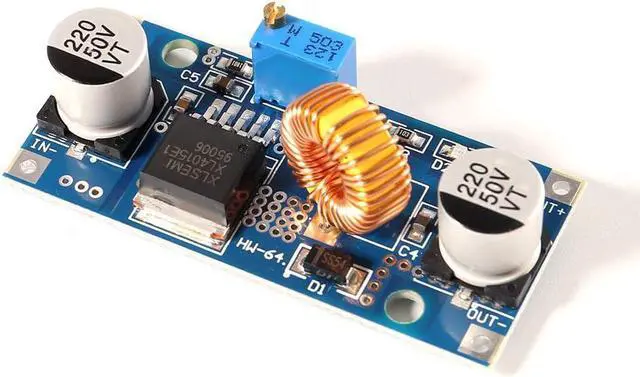 Alt view image 2 of 5 - 6pcs XL4015 DC-DC Buck Converter Step Down Module 4~38V to 1.25-36V 5A Adjustable Step-Down Module XL4015 4~38v 96%