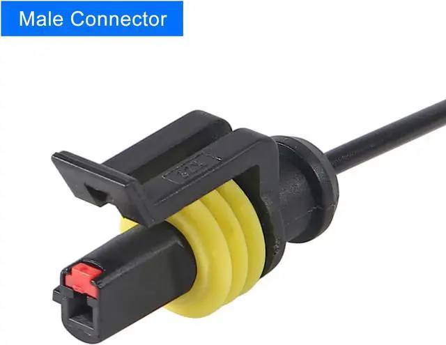 Alt view image 4 of 7 - 10 Kit 1 Pin Connector,Way Car Waterproof Electrical Connector,1 pin Plug Auto Electrical Wire Connectors with Wire 16 AWG Marine for Car, Truck, Boat, and Other Wire Connections