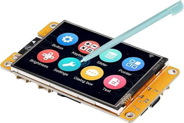 Alt view image 5 of 7 - 1 Pack ESP32 Development Board ESP32-2432S028R WiFi Bluetooth 2.8 Inch 240X320 Smart Display TFT Module Touch Screen for Arduino