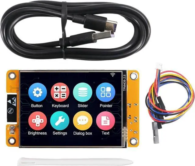 Main image of 1 Pack ESP32 Development Board ESP32-2432S028R WiFi Bluetooth 2.8 Inch 240X320 Smart Display TFT Module Touch Screen for Arduino