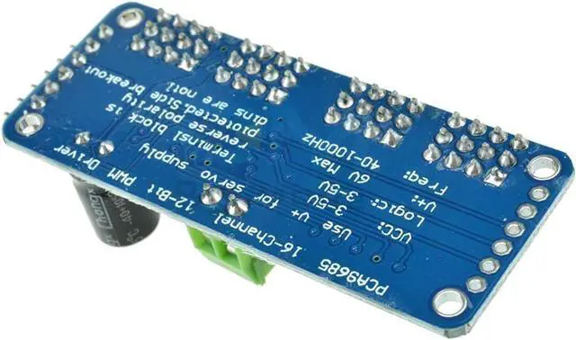 Alt view image 4 of 7 - PCA9685 16 CH 12Bit PWM Servo Motor Driver Board Controller IIC Interface for Arduino Raspberry Pi Zero/Zero W/Zero WH/2B/3B/3B+ and Robot (2pcs)