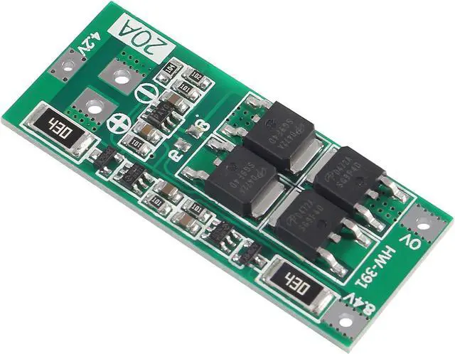 Alt view image 7 of 7 - 5 PCS 2S 20A 7.4V 8.4V 18650 Li-Ion Lithium Battery 18650 Charger PCB BMS Board with Balance