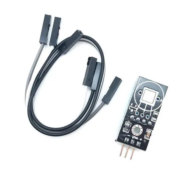 Alt view image 3 of 7 - 2pcs DHT11 Temperature Humidity Sensor Module Digital Temperature Humidity Sensor 3.3V-5V with Wires for Arduino Raspberry Pi 2 3 (2pcs DHT11)