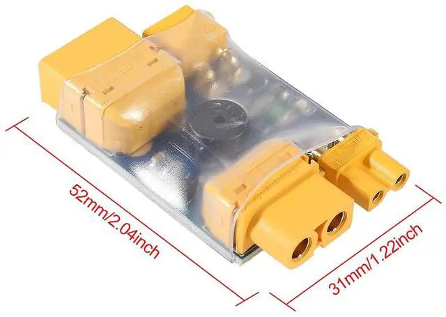Alt view image 4 of 6 - 1PCS Smoke Stopper for FPV Drone: Short-Circuit Protection XT30/ XT60 Lipo Safety Detecting Switch with Alarm Buzzer for RC 2-6S Battery Flight Controller ESC Stack VTX