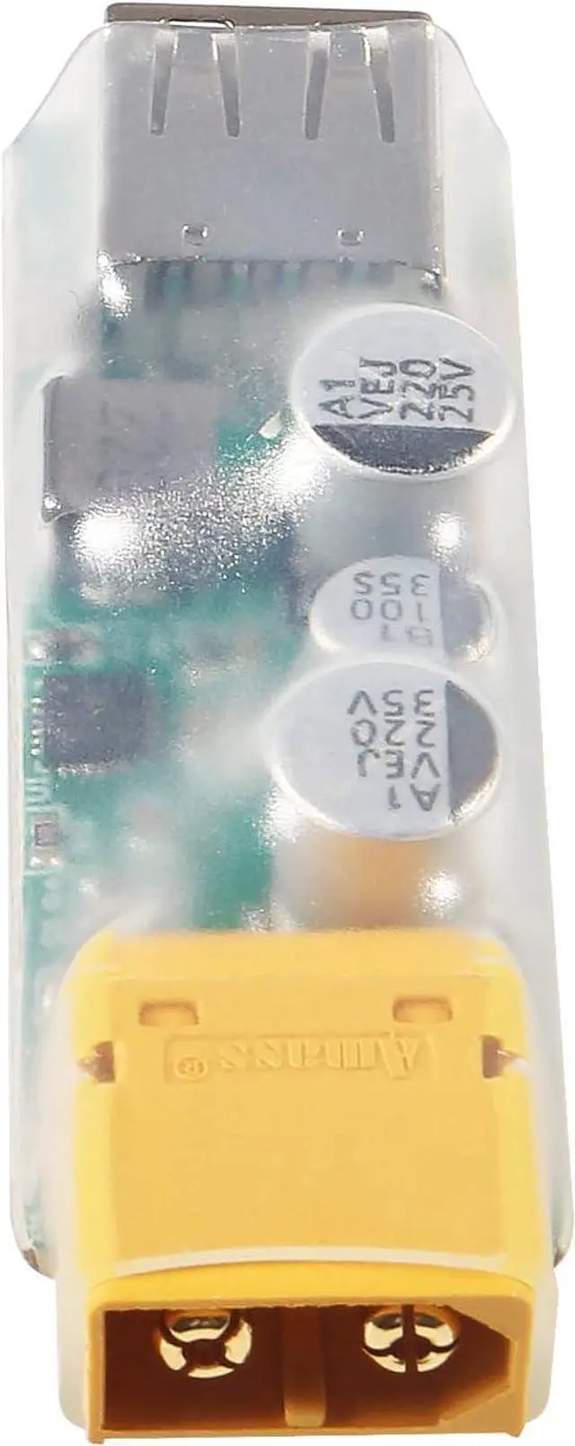 Alt view image 5 of 6 - 2PACK 3S-6S Lipo Battery Charger USB Fast Charging Converter,XT60 to USB Fast Charging Converter Support 3S-6S Lipo Battery 45W Max Fast Charge Adapter for RC Racing Drone