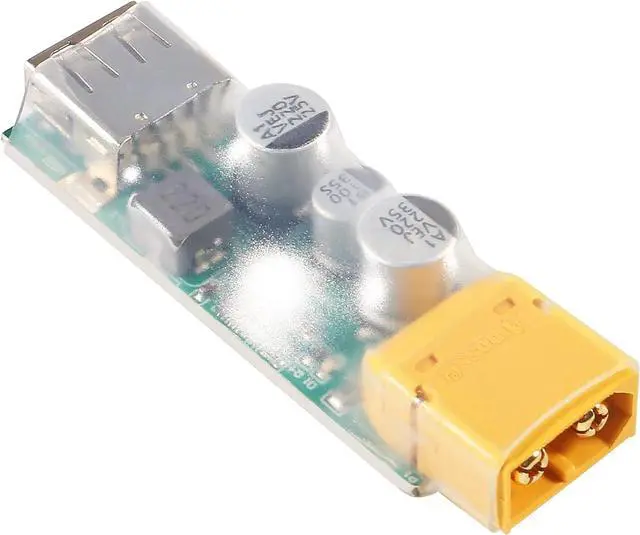 Alt view image 4 of 6 - 2PACK 3S-6S Lipo Battery Charger USB Fast Charging Converter,XT60 to USB Fast Charging Converter Support 3S-6S Lipo Battery 45W Max Fast Charge Adapter for RC Racing Drone