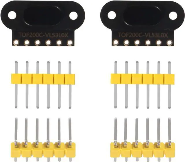 Main image of 2PCS TOF200C VL53L0 Time-of-Flight (ToF) Laser Ranging Sensor Breakout 940nm ToF Distance Finder Mini Laser Distance Sensor IIC Output for Ardunio STM32