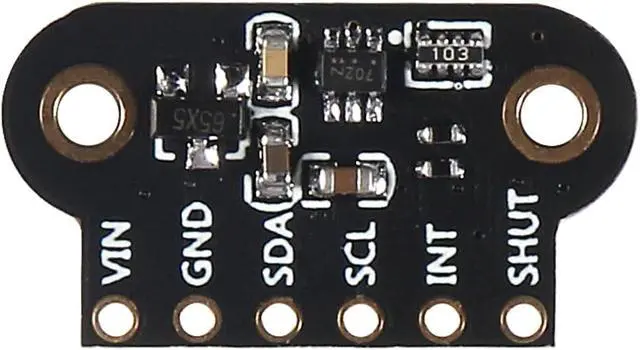 Alt view image 5 of 5 - 2PCS TOF200C VL53L0 Time-of-Flight (ToF) Laser Ranging Sensor Breakout 940nm ToF Distance Finder Mini Laser Distance Sensor IIC Output for Ardunio STM32