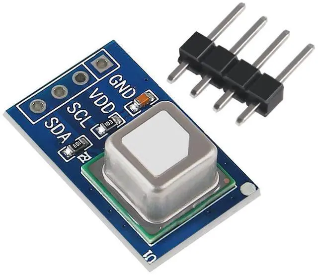 Alt view image 3 of 4 - 1PCS SCD41 CO2 Carbon Dioxide Gas Sensor Gas Detect Module Temperature Humidity Sensor I2C Communication 2.4-5.5V