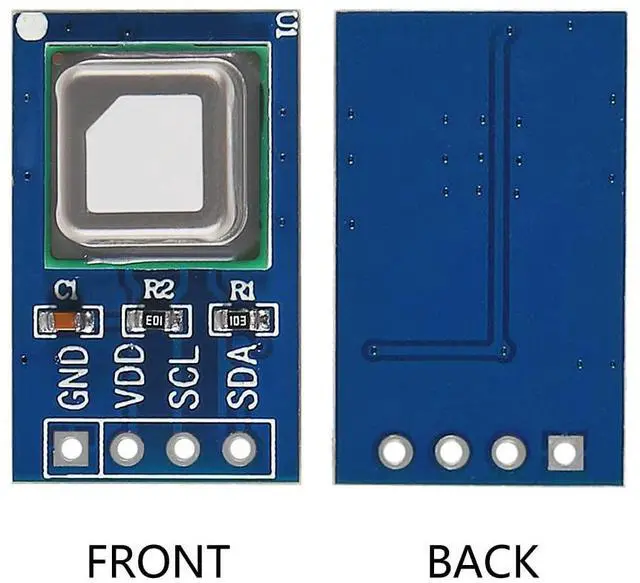 Alt view image 2 of 4 - 1PCS SCD41 CO2 Carbon Dioxide Gas Sensor Gas Detect Module Temperature Humidity Sensor I2C Communication 2.4-5.5V