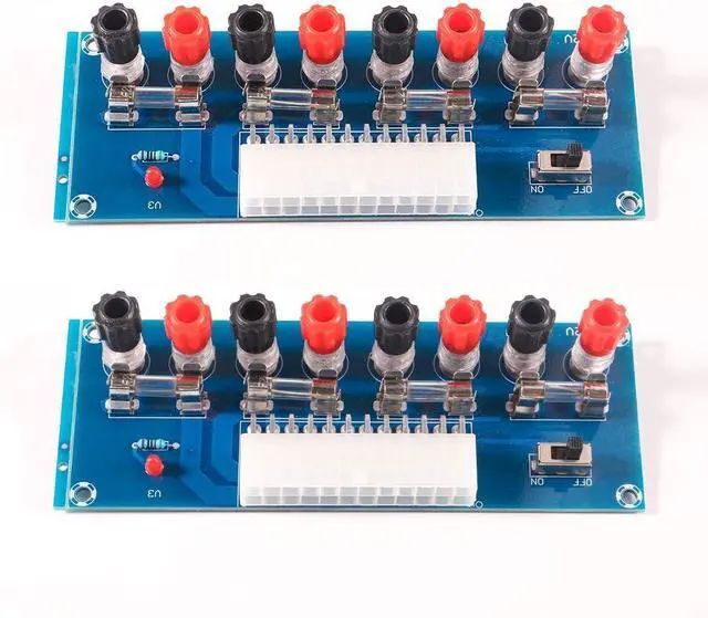 Alt view image 5 of 5 - 1PCS XH-M229 XH-M229 Desktop Computer Chassis Power Supply ATX Transfer Board Power Take Off Board Power Output Terminal Module 24Pin