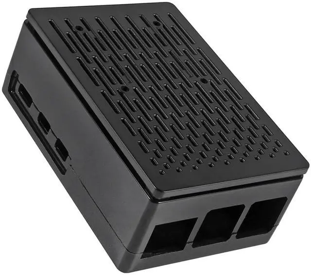 Alt view image 7 of 7 - 1set Case for Raspberry Pi Pi 5 Fan ABS Case with Cooler, Heatsink, for Raspberry Pi 5