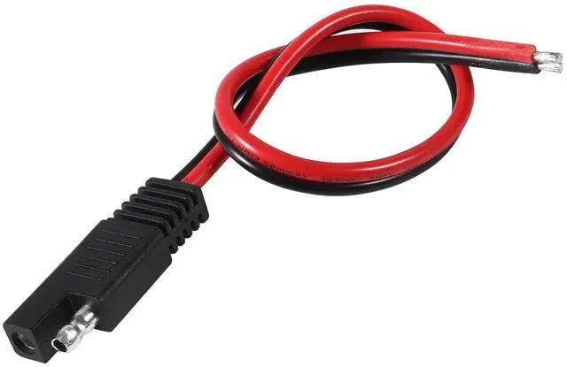 Alt view image 4 of 6 - 10PCS 1 Feet 30CM 14 AWG Connectors Cable Quick Disconnect Plug Extension Cable, SAE Extension Compatible withAutomotive, RV, Motorcycle Cars Tractor, Solar Panel Panel SAE Plug