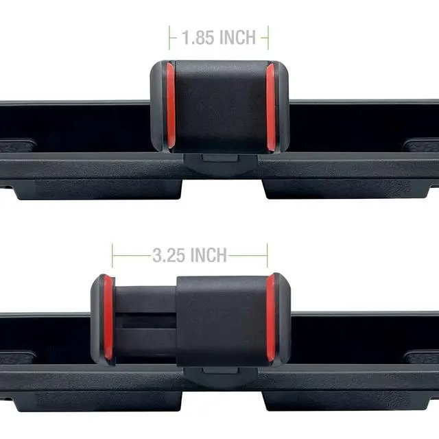 Alt view image 7 of 7 - Dash Tray Phone Holder with Storage Compatible with Jeep Wrangler JL, JLU (2018-2024), Jeep Gladiator JT (2020-2024)