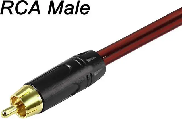 Alt view image 5 of 7 - Speaker Cable to Plug Adapter, Bare Wire to RCA, Audio Video Cable Repair