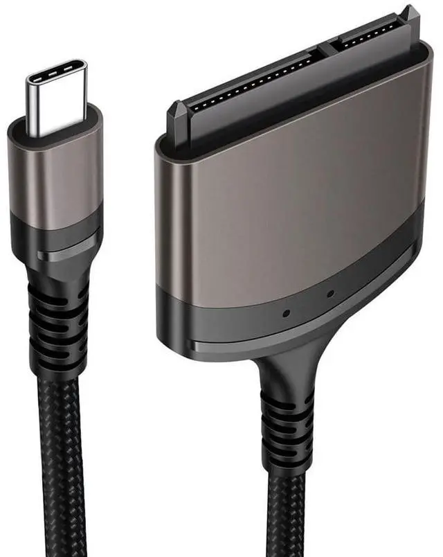 Main image of 5Gbps USB-C Type-C to SATA 22 Pin Adapter Cable for 2.5" Hard Disk Driver SSD Laptop