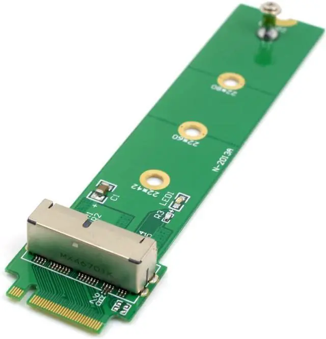 Main image of PCI Express PCI-E 4X M.2 NGFF M-Key to 2013 2014 2015 Apple MacBook SSD Convert Card for A1493 A1502 A1465 A1466