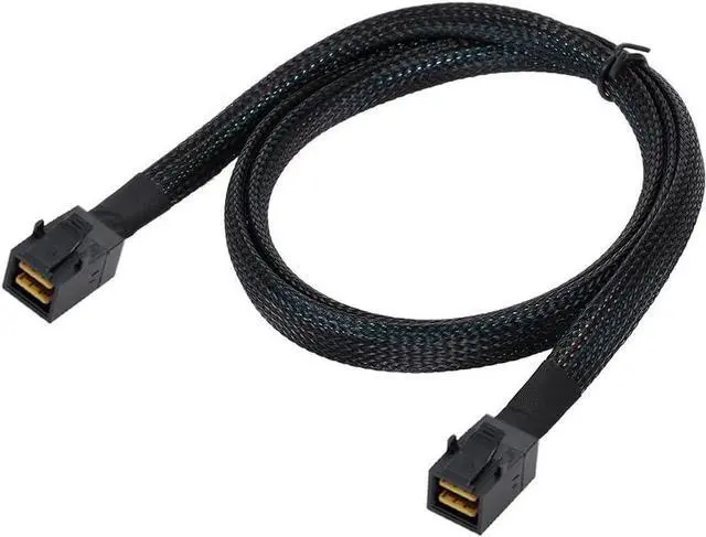 Main image of Internal Mini SAS HD SFF-8643 to Mini SAS High Density HD SFF-8643 Data Server Disk Raid Cable 50cm