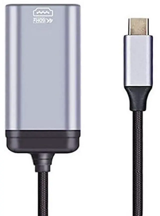 Alt view image 2 of 6 - USB-C Type C to HDMI Cable HDTV Adapter 4K 60hz 1080p for Tablet & Phone & Laptop