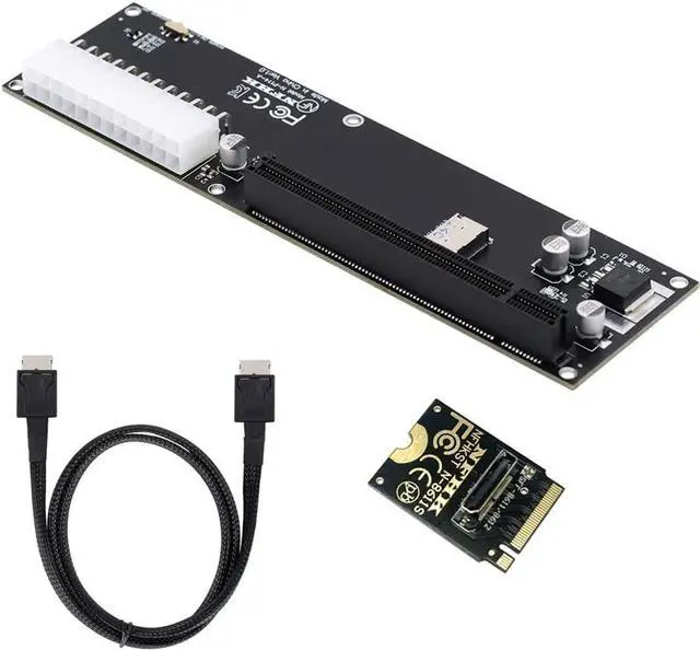 Main image of PCI-E 3.0 M.2 M-Key to Oculink SFF-8612 SFF-8611 Host Adapter for GPD Win Max2 External Graphics Card & SSD