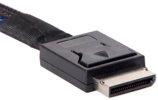 Alt view image 4 of 7 - OCuLink PCIe PCI-Express SFF-8611 4i to SFF-8643 SSD Data Active Cable 50cm