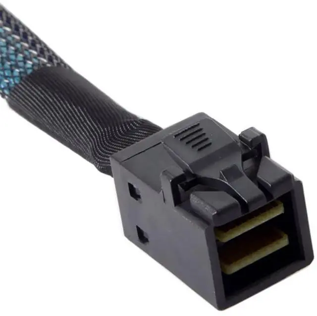 Alt view image 3 of 7 - OCuLink PCIe PCI-Express SFF-8611 4i to SFF-8643 SSD Data Active Cable 50cm