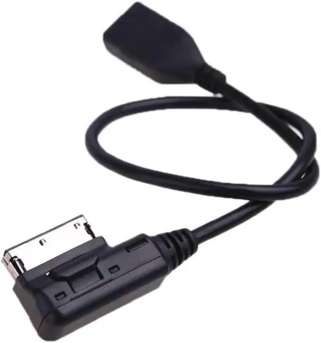 Alt view image 5 of 7 - Media in AMI MDI USB AUX Flash Drive Adapter Cable for Car VW Audi 2014 A4 A6 Q5 Q7