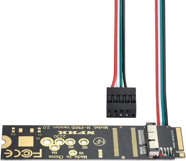 Alt view image 3 of 5 - BCM94360CD BCM94360CS BCM943602CS BCM94360CS2 WiFi Card to M.2 NGFF Key-M NVME SSD AdapterV