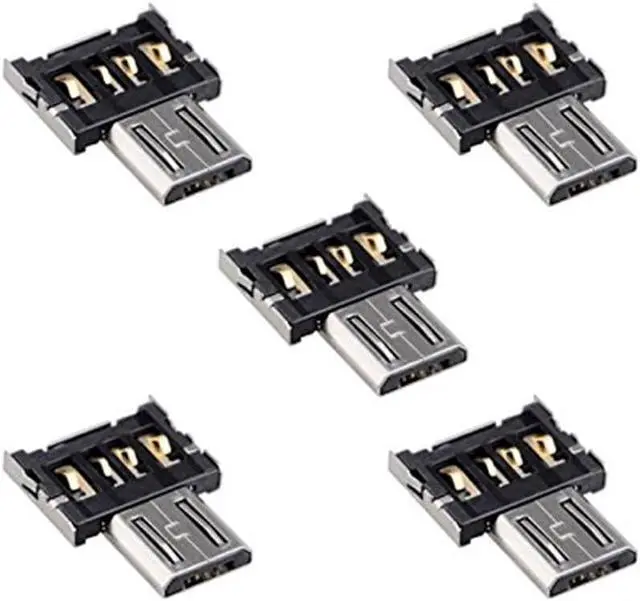 Alt view image 5 of 5 - 5pcs Ultra Mini DM Micro USB 5pin OTG Adapter Connector for Cell Phone Tablet USB Cable Flash Disk