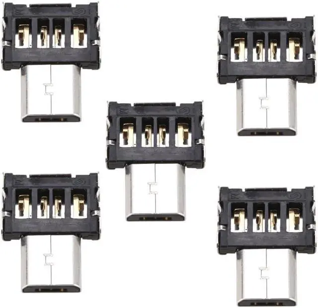 Alt view image 4 of 5 - 5pcs Ultra Mini DM Micro USB 5pin OTG Adapter Connector for Cell Phone Tablet USB Cable Flash Disk