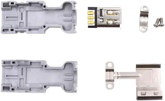Alt view image 4 of 7 - SM-6E I/O Connector IEEE 1394 6Pin CN3 Socket 55100-0670 Female JZSP-CMP9-1-E Compatible with Yaskawa Panasonic Servo 54280-0609