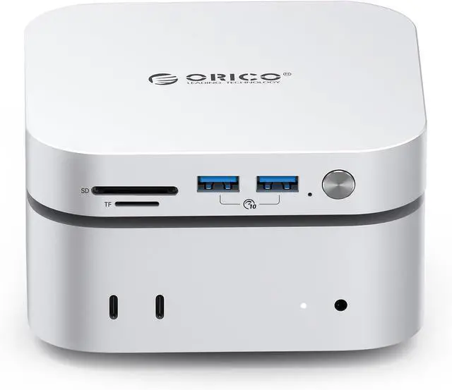 Main image of Minimate M4Max Memory and Docking Station, External SSD Expansion for Mac mini M4, up to 1000MB/s, USB3.2/SD/TF/Audio, Seamless Design