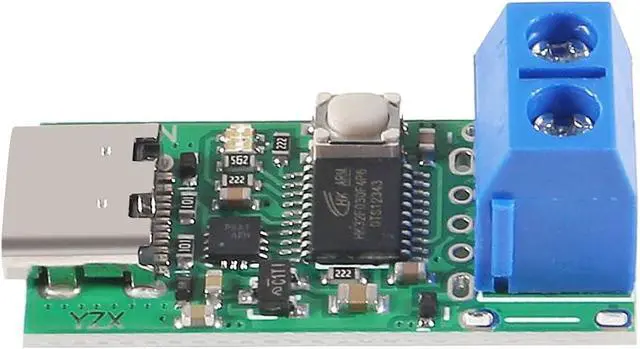Alt view image 2 of 5 - 2PCS Type-C USB-C Fast Charging Trigger Module, Pd2.0 3.0 to Dc USB Decoy Fast Charge Trigger Poll Detector with Terminal (ZY12PDN with Screw Terminal)
