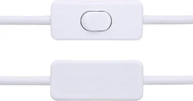 Alt view image 4 of 7 - 11FT US Plug Power Cords with On/Off Switch - 3-Core LED Integrated Lights Connector Power Cable for LED T5 T8 Light Tube Fixture Extension Cable (3.4m US SW)