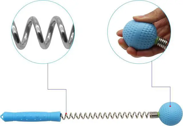 Alt view image 7 of 7 - Ball Hammer(2-Pack) SinLoon Hammer Stick Manual Beat Golf Ball Massager Back Shoulder Massage Full Body Reduce Fatigue Pain(Blue)