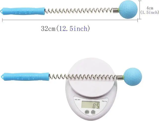 Alt view image 6 of 7 - Ball Hammer(2-Pack) SinLoon Hammer Stick Manual Beat Golf Ball Massager Back Shoulder Massage Full Body Reduce Fatigue Pain(Blue)