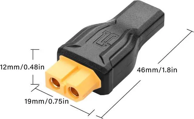Alt view image 5 of 6 - 2 Pack XT60 to USB C Adapter XT60 to Type C Wireless for TS100 Soldering Iron, FPV Monitor Power,Drone (XT-002)